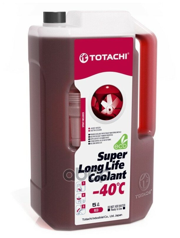 Охлаждающая Жидкость Totachi Super Llc Red -40c 5л. TOTACHI арт. 4589904924842