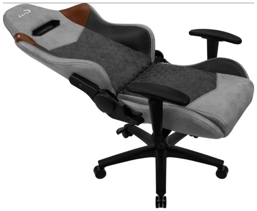 Компьютерное кресло AeroCool Duke игровое, обивка: искусственная кожа ...