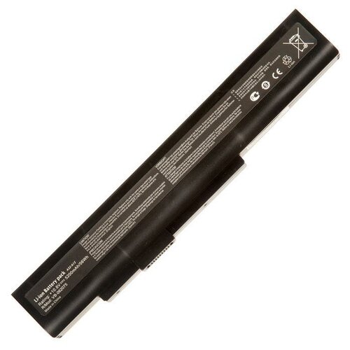 Аккумулятор для ноутбука DNS, MSI A6400, CR640 (10,8 V, 5200 mAh). PN: A32-A15 аккумулятор для ноутбука zeepdeep dns msi a6400 cr640 a32 a15