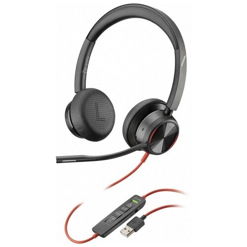 Plantronics Гарнитура проводная Plantronics Blackwire 8225 USB- A (214406-01)