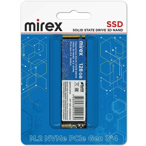 Накопитель SSD Mirex 128GB M.2 NVMe PCle Gen 3*4 (N930E)