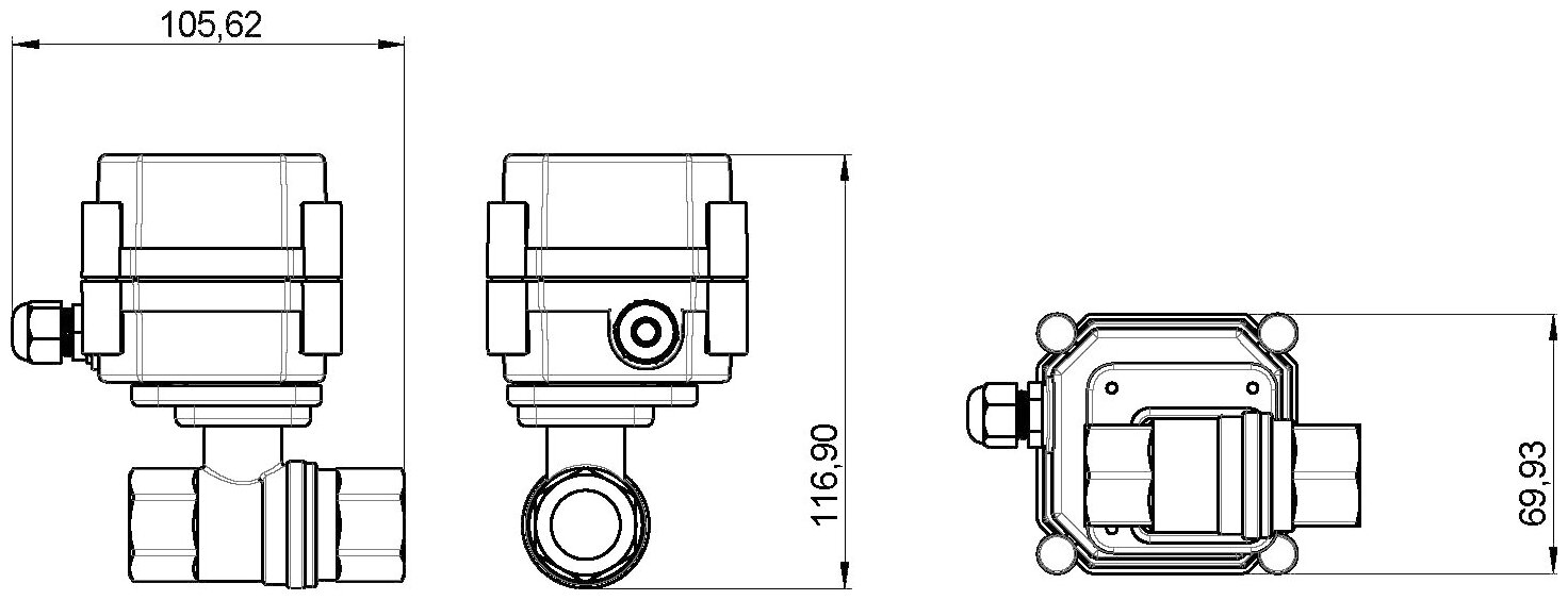 Комплект GIDROLOCK Premium RADIO BONOMI 1/2" (Dy15) - фотография № 15