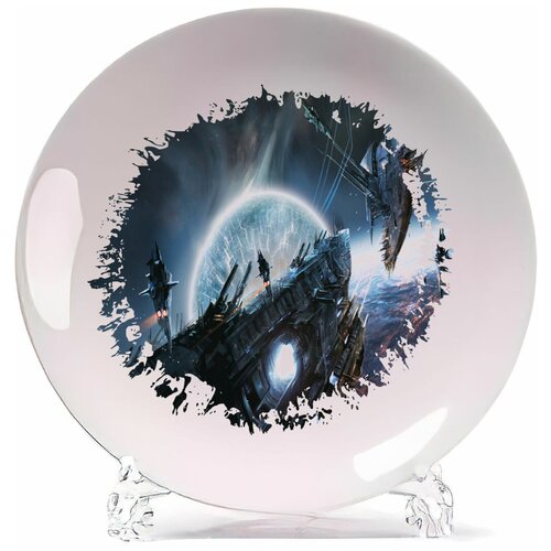 фото Тарелка coolpodarok scenes космические корабли шатлы