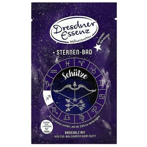 Соль для ванны DRESDNER ESSENZ STAR BATH Стрелец 60 г