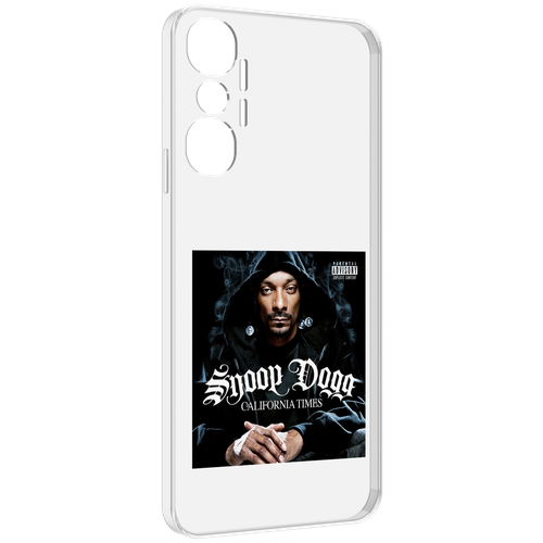 Чехол MyPads Snoop Dogg CALIFORNIA TIMES для Infinix Hot 20 4G задняя-панель-накладка-бампер