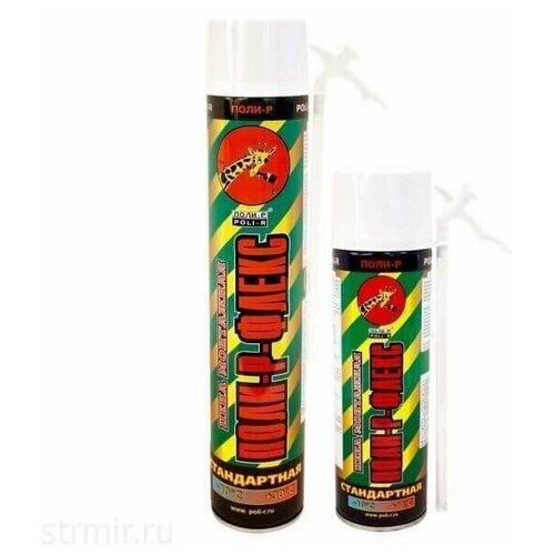 Пена монтажная Poli-R Flex 750мл Стандартная 510₽