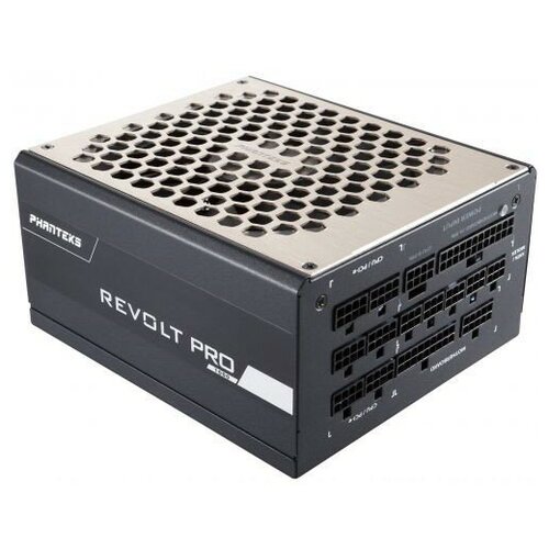 Phanteks REVOLT PRO 1000W Блок питания Active PFC 135mm Fan Japanese Capacitors 80 PLUS Gold Fully Modular PH-P1000GC Retail 1668000₽