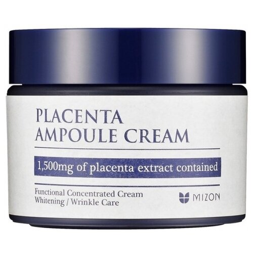 MIZON Антивозрастной плацентарный крем для лица Placenta Ampoule Cream