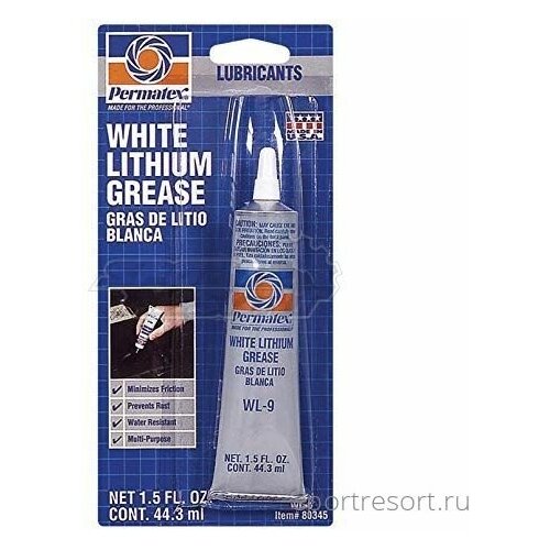 фото Permatex смазка густая permatex white lithium grease 44.3 ml.