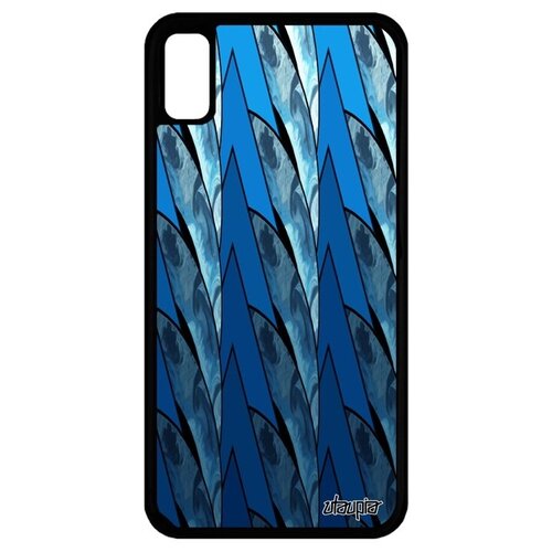 фото Простой чехол на телефон // apple iphone xr // "восход" типи закат, utaupia, синий