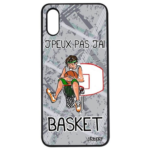 фото Красивый чехол на мобильный // xiaomi redmi 9a // "не могу - у меня баскетбол!" крутой шутка, utaupia, серый