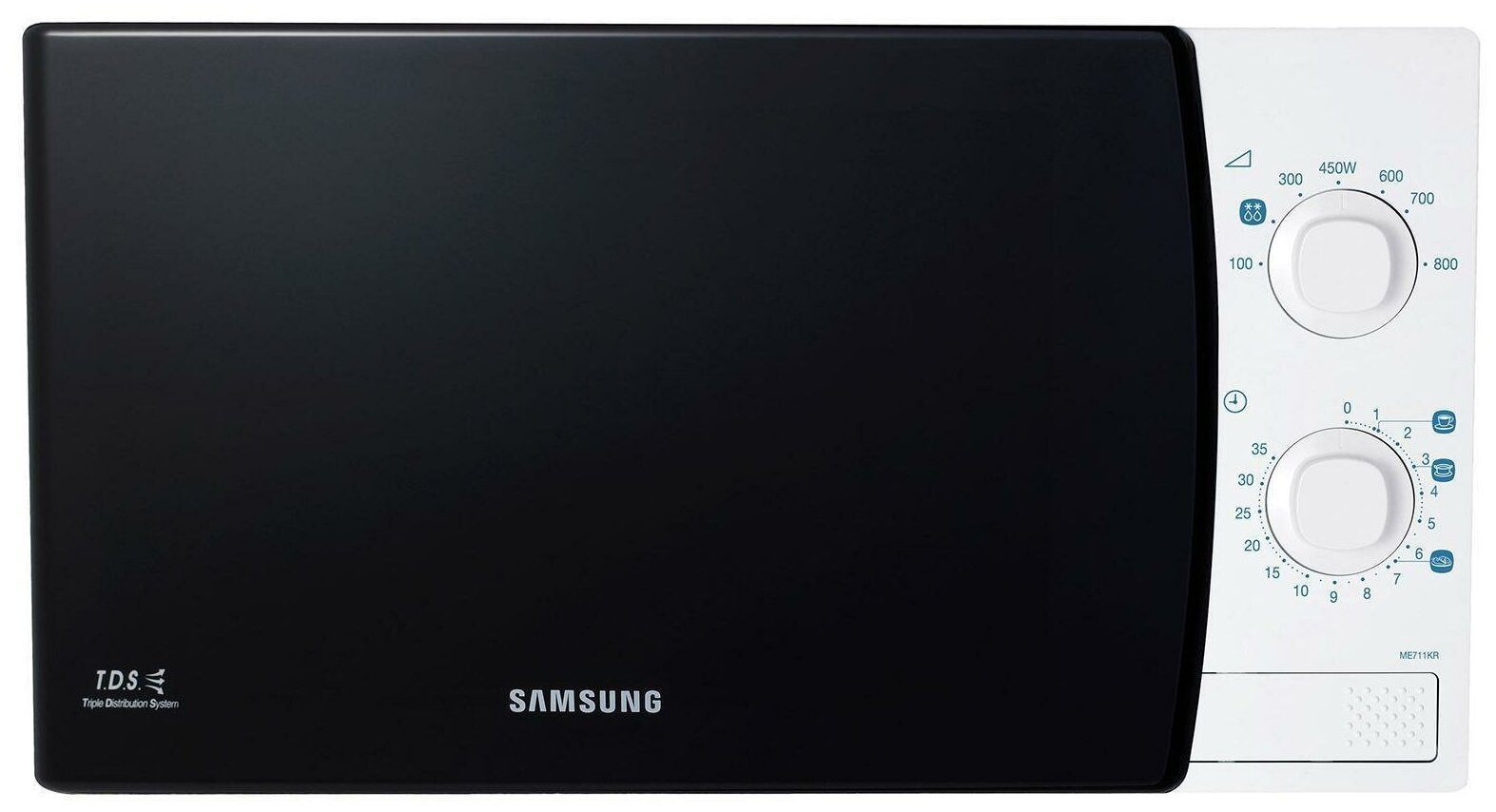 Микроволновая печь SAMSUNG ME81KRW-1/BW белый