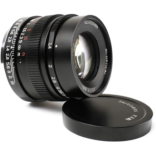 Объектив 7Artisans 35mm F1.4 Sony (E Mount) Чёрный