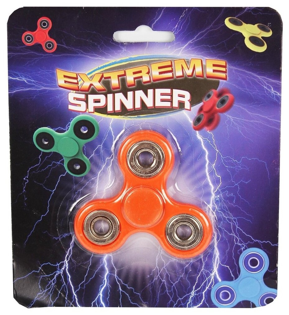 Игрушка-антистресс спиннер "Spinner" (оранжевый)