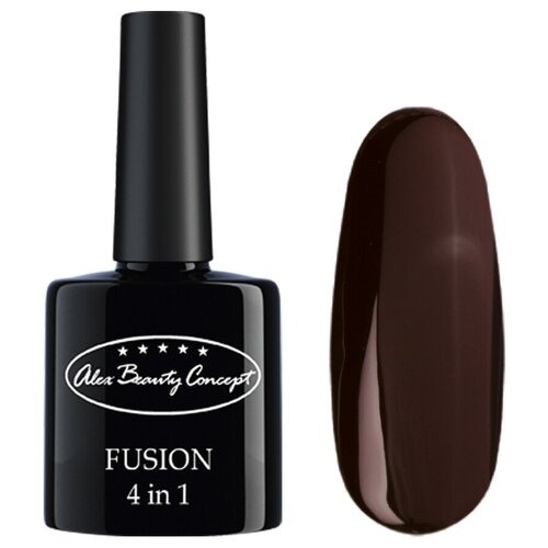 Alex Beauty Concept Гель-лак Fusion 4 in 1 Gel, 7.5 мл, chocolate alex beauty concept гель лак fusion 4 in 1 gel 7 5 мл зеленый