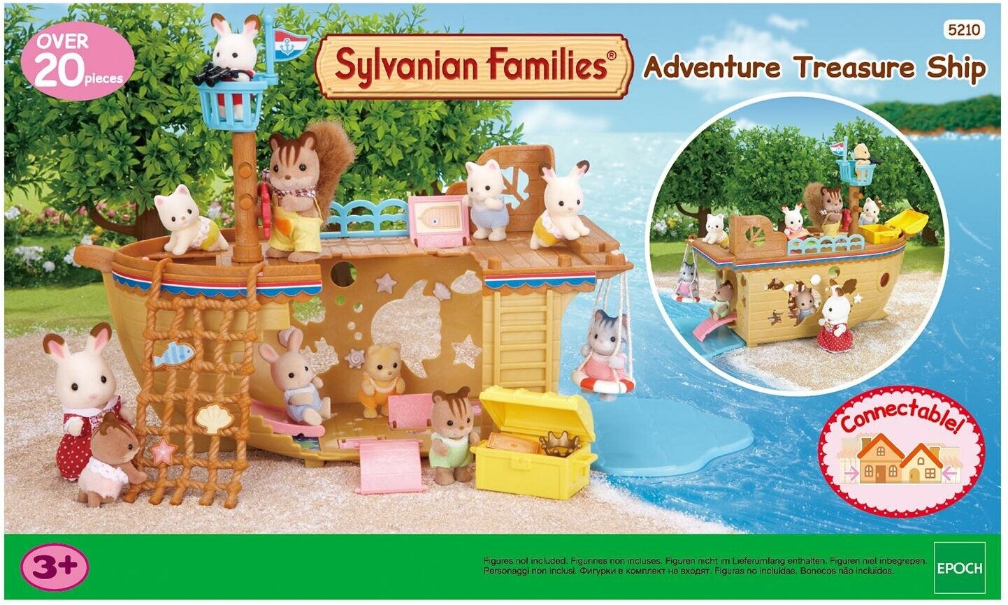 Стоит ли покупать Игровой набор Sylvanian Families Детская площадка  Сокровища морей 5210? Отзывы на Яндекс Маркете