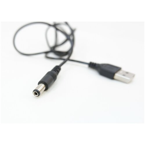 Кабель USB Am на штекер 2.1мм 5V 1м CC-USB-AMP35-6. Кабель 5.5*2.1mm питания USB для различной техники кабель usb питания premier 5 923 переходник usb am на штекер 5 5 2 1мм 1 0 метр