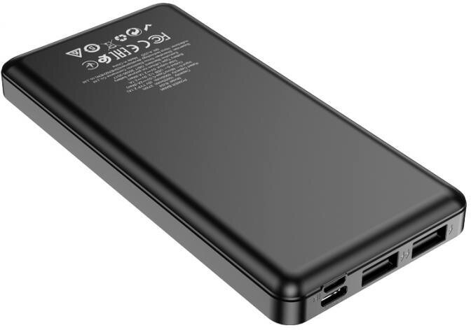 Внешний аккумулятор BOROFONE BJ24 Freeway Power bank, 2.1А (10000mAh), черный