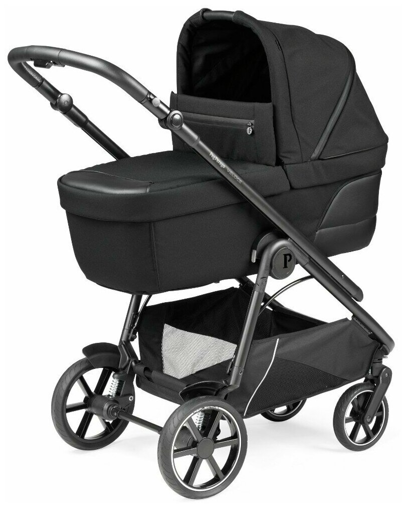 Детская коляска 3 в 1 Peg Perego Veloce Lounge Licorice Special edition