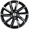 Колесный диск Khomen Wheels KHW1507 6x15 PCD 5x100 DIA 57.1 ET38 BLF - изображение