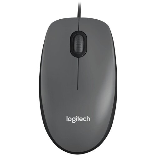 Мышь Logitech M90 черный оптическая 1000dpi USB 2but мышь logitech m90 910 001795 черный