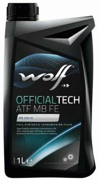 Масло трансмиссионное WOLF OFFICIALTECH ATF MB FE 1L