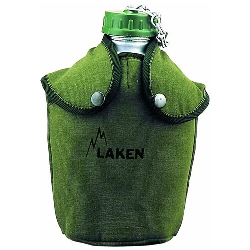 Фляга Laken Africa 150 в чехле screw cap, хаки, 1.3л