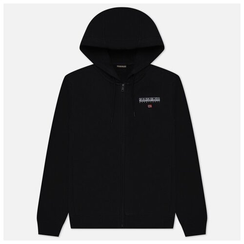 Мужская толстовка Napapijri Ayas Full Zip Hoodie чёрный, Размер S