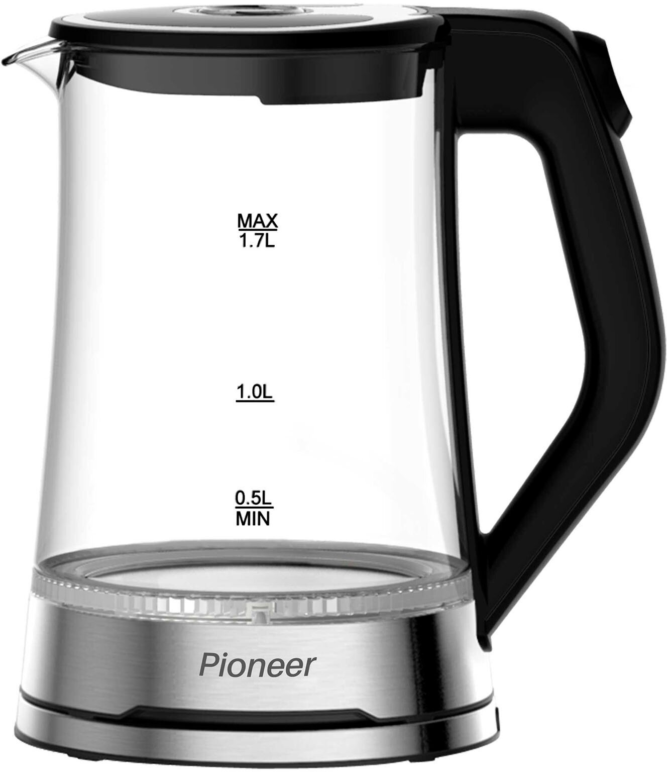 Чайник Pioneer KE803G черный