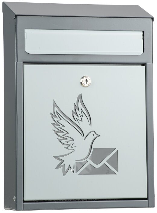 Ящик почтовый "элит дизайнерский комбинированный" со сквозной лазерной резкой - фотография № 1