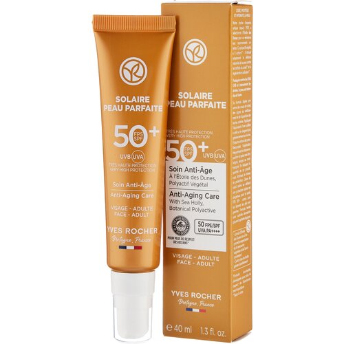 Yves Rocher Солнцезащитный Антивозрастной Крем для Лица SPF 50+