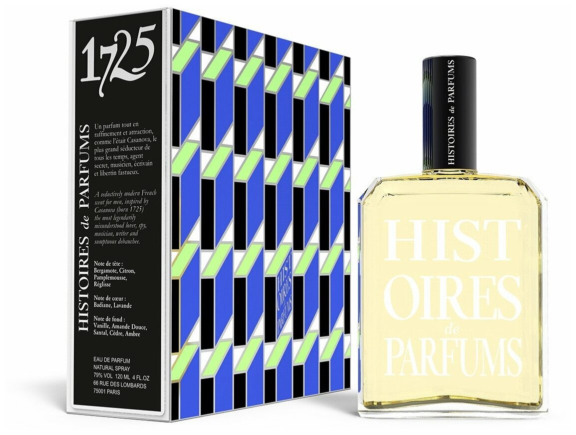 Histoires de Parfums парфюмерная вода 1725 Casanova, 60 мл