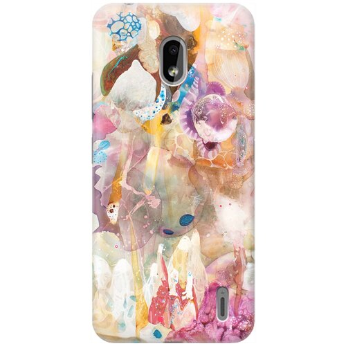 фото Re:pa накладка transparent для nokia 2.2 с принтом "радость весны"