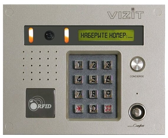 Вызывная видеопанель Визит VIZIT БВД-431DXKCB