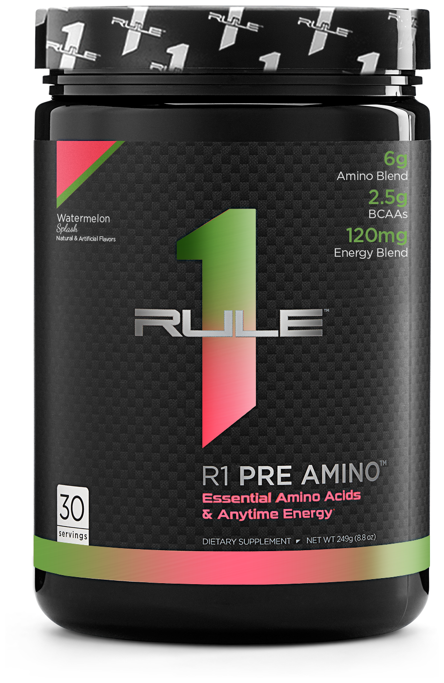 Аминокислоты RULE ONE PreAmino Energy 250г (Watermelom splash)