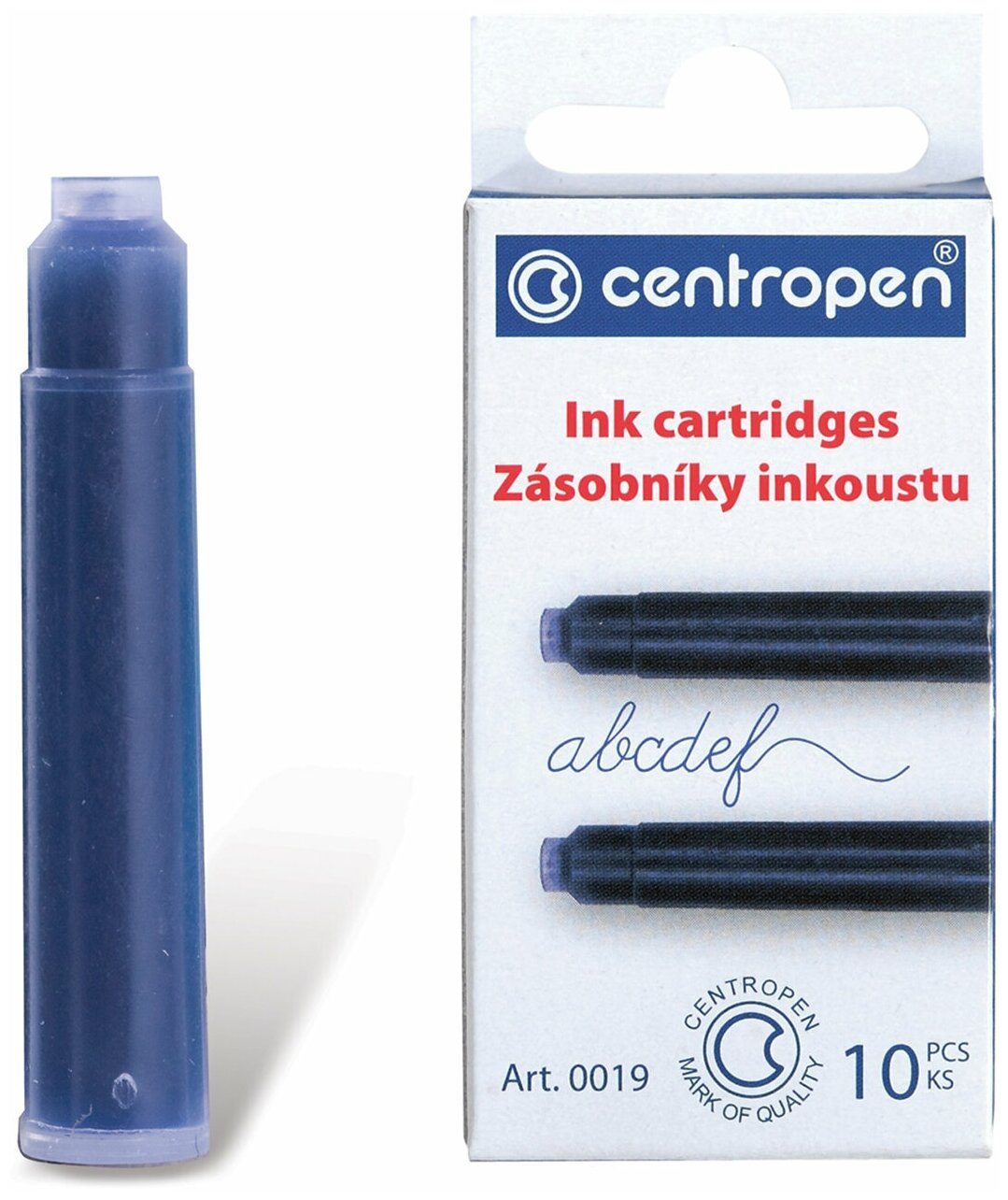 Картриджи CENTROPEN 1 0019 1002, комплект 10 шт.