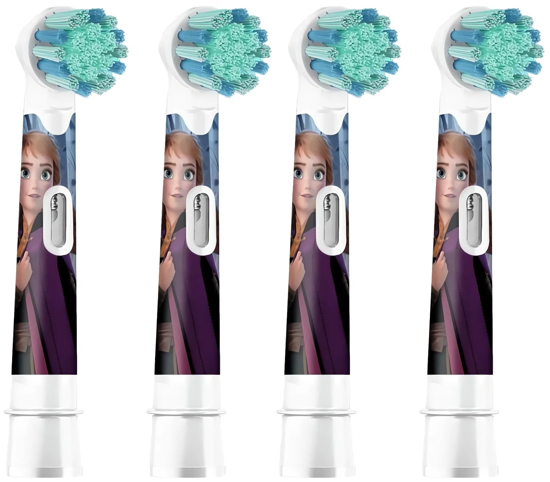 Насадка для зубных щеток Oral-B Kids EB10S 2K Frozen ll (4 шт) - фото №1