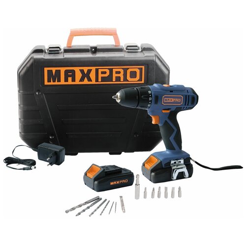 Аккумуляторный шуруповерт MAX-PRO MPCD14Li2E 1046300₽