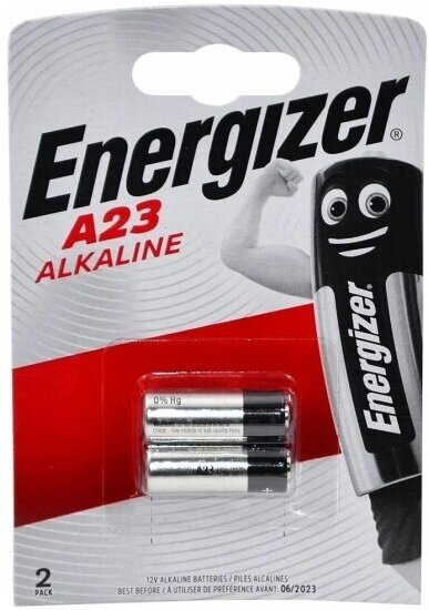 Элемент питания Energizer A23 (MN21/ V23 GA/ 23AE) бл 2