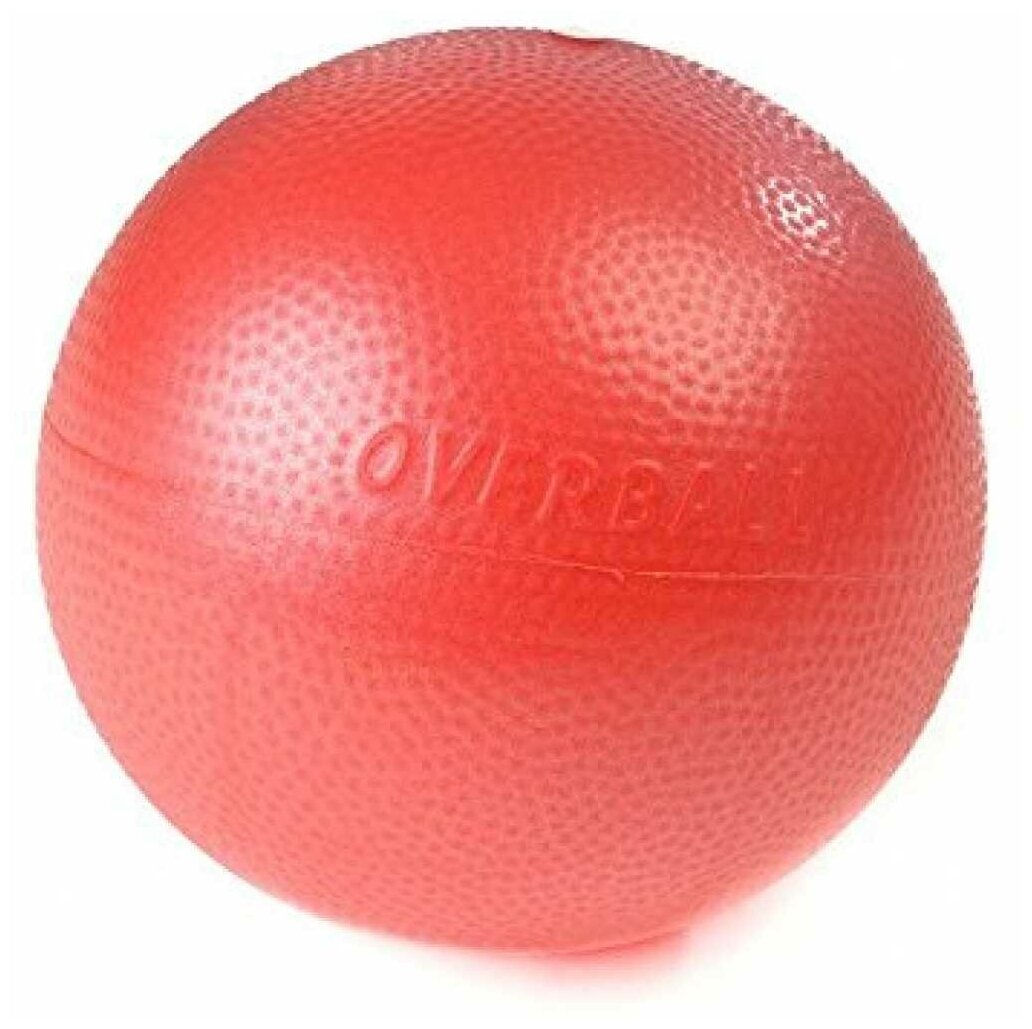 Мяч для дыхательной гимнастики 25 см Over Ball красный