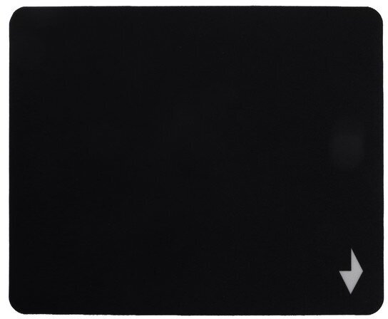 Gembird Коврик для мыши Gembird MP-BLACK, 220x180x1 мм, чёрный