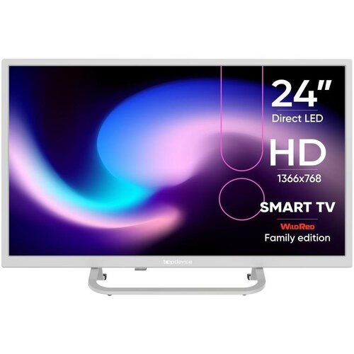 Телевизор 24 Topdevice TDTV24BS02H_WE белый 1872100₽