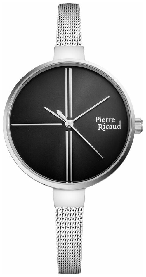 Наручные часы Pierre Ricaud Часы наручные Pierre Ricaud P22102.5104Q, черный