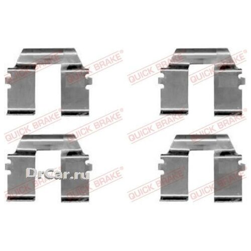 Комплект монтажный тормозных колодок SEAT: Alhambra 00-, 96-, VW: Transporter IV Flatbed 95-03, 90-98, 90-03, Transporter IV Bus 95-03, 90-98, 90-03, Transporter IV Box 95-03, 90-98, 90- ERT 420107