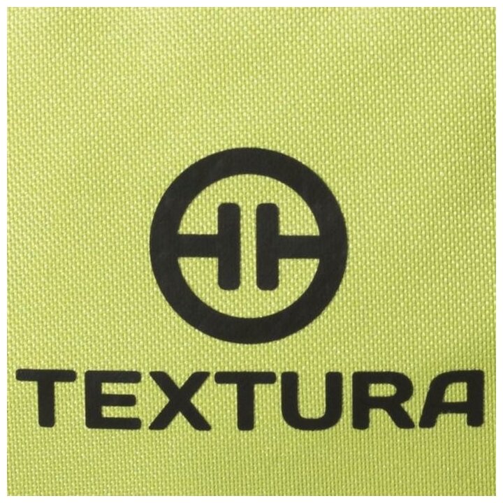 Сумка спортивная TEXTURA отдел на молнии, наружный карман, длинный ремень, цвет серый-салатовый - фотография № 6
