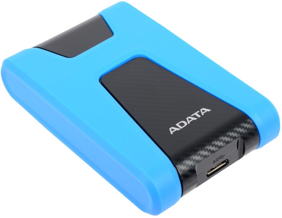 Внешний жесткий диск Adata HD650, 1 ТБ, USB 3.2 Gen1 (AHD650-1TU31-CBL) синий