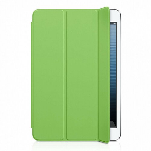 Чехол-книжка для iPad 7 / iPad 8 / iPad 9 (10.2, 2019-2021 г.) Smart Сase, ярко-зеленый чехол книжка для ipad 7 ipad 8 ipad 9 10 2 2019 2021 г smart сase золотой