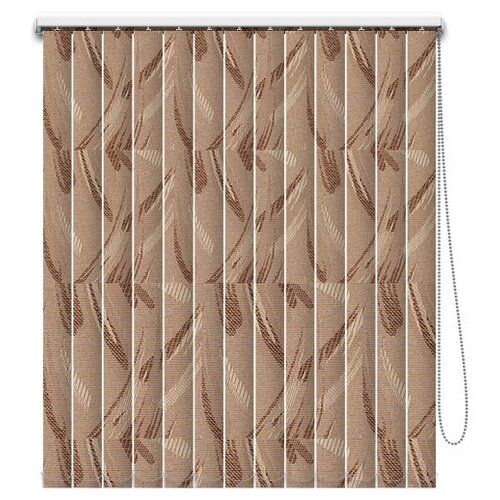 Вертикальные жалюзи джангл (Цвет:Серебро, Ширина (см):150)