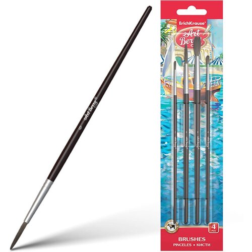 Набор кистей Artberry Кисти для акварели и гуаши 4 шт 36123 924₽