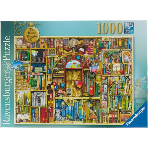 Пазл Ravensburger Необыкновенный книжный магазин №2 (19314), 1000 дет. пазл ravensburger 1000 деталей книжный магазин фэнтези